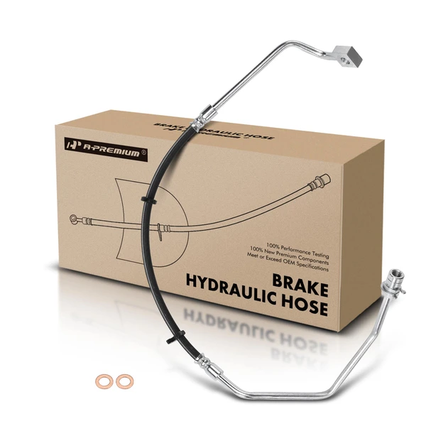 Front Driver Brake Hydraulic Hose for 2007-2009 Chrysler Aspen