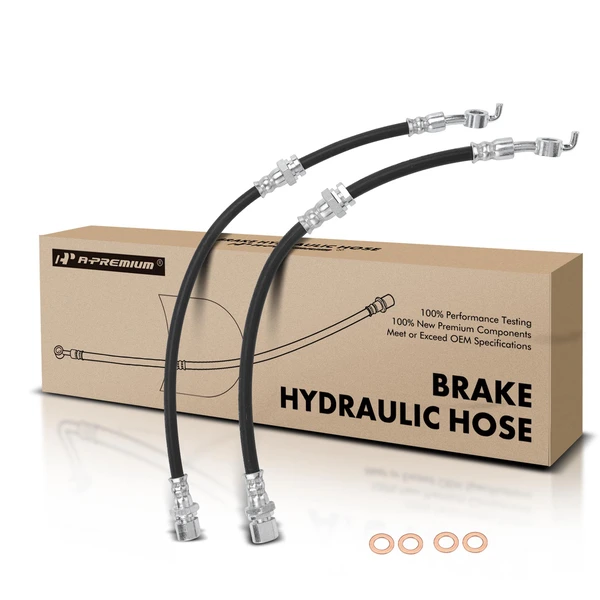 2 Pcs Rear Brake Hydraulic Hose for Chevrolet Optra Suzuki Forenza Reno