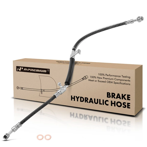 Front Passenger Brake Hydraulic Hose for 2003-2006 Kia Sorento