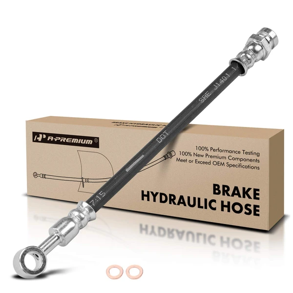 Rear Left or Right Outer Brake Hydraulic Hose for 2003-2006 Kia Sorento