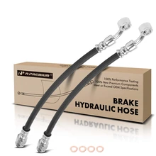 2 Pcs Rear Brake Hydraulic Hose