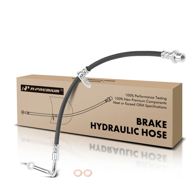 Front Passenger Brake Hydraulic Hose for 2005-2015 Toyota Tacoma