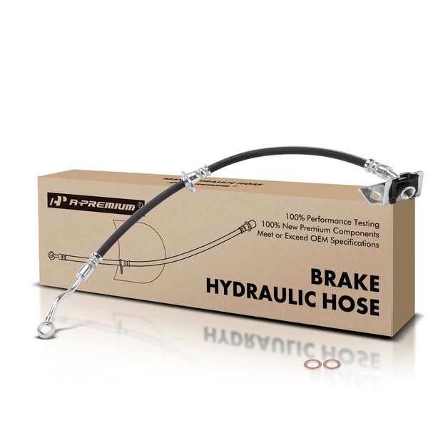 Front Passenger Brake Hydraulic Hose for 2006-2011 Hyundai Accent