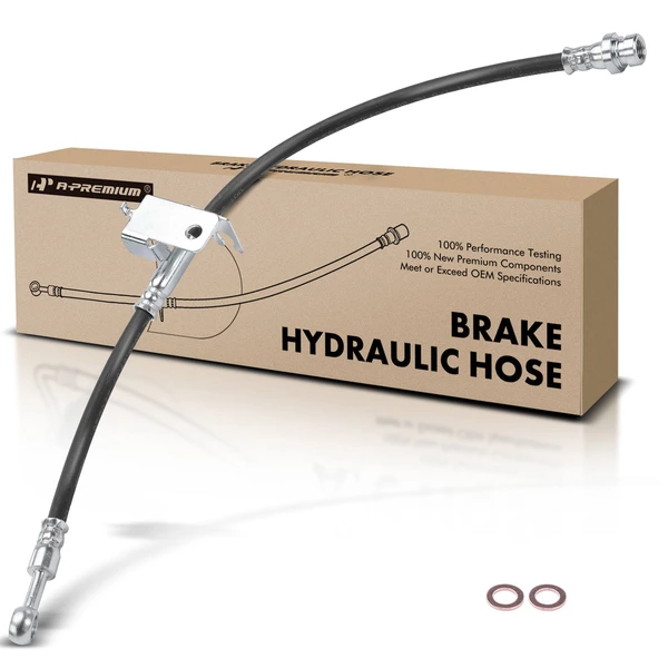 Rear Driver Brake Hydraulic Hose for Hyundai Accent 2006-2007 Kia Rio Rio5 1.6L