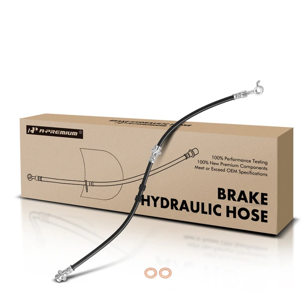 Front Driver Brake Hydraulic Hose for Nissan Quest 2004-2009 V6 3.5L