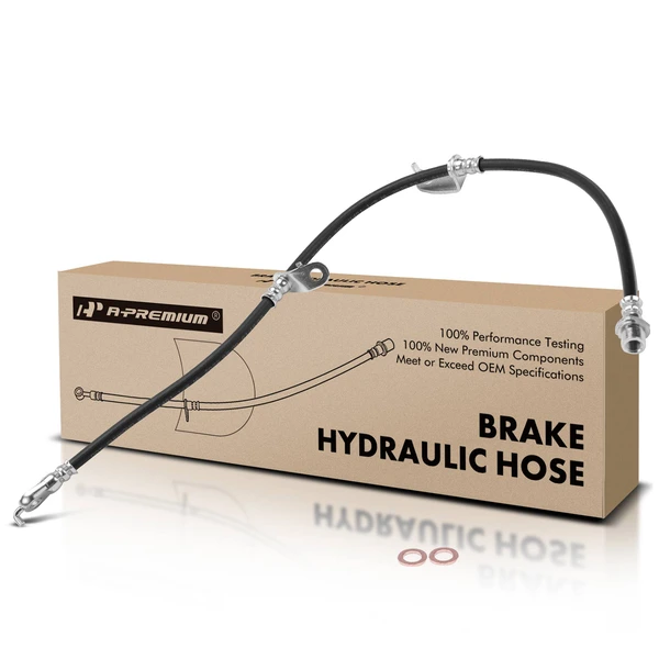 Front Passenger Brake Hydraulic Hose for 2010-2015 Toyota Prius