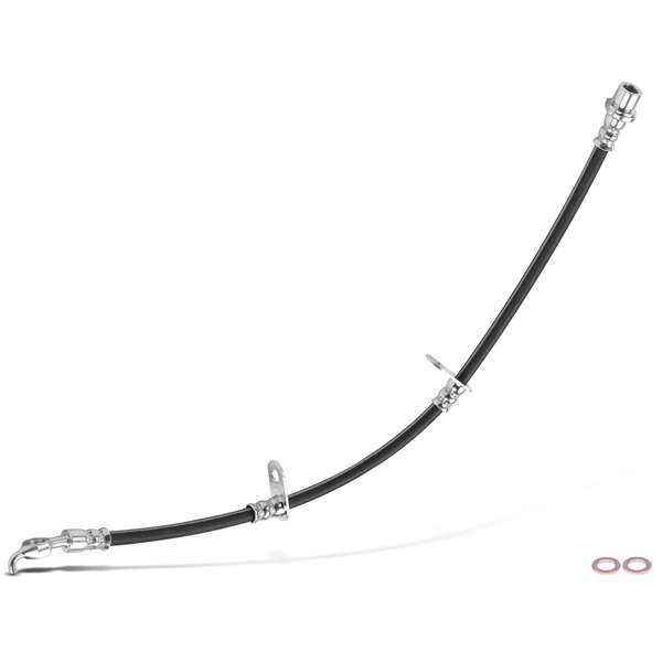 Rear Driver or Passenger Brake Hydraulic Hose for Toyota Highlander Lexus RX350