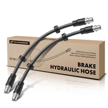 2 Pcs Front Brake Hydraulic Hose for 2005-2011 Audi A6 Quattro