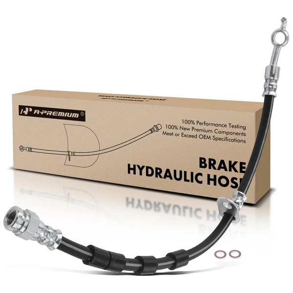 Front Passenger Brake Hydraulic Line for 2011-2014 Mazda 2
