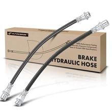 2 Pcs Rear Inner Brake Hydraulic Hose