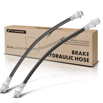 2 Pcs Rear Inner Brake Hydraulic Hose