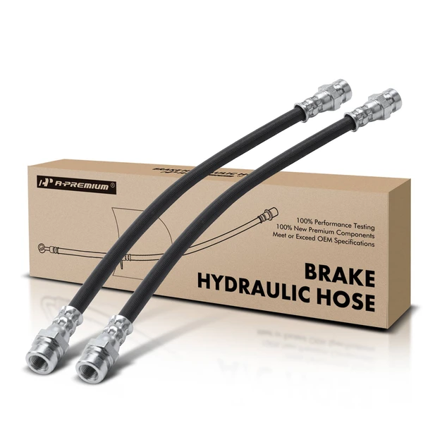 2 Pcs Rear Inner Brake Hydraulic Hose for Dodge Stealth 1991-1996 Mitsubishi