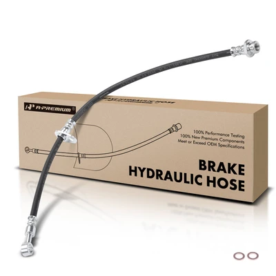 Front Driver Brake Hydraulic Hose with Bracket