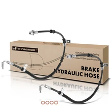 2 Pcs Rear Brake Hydraulic Hose