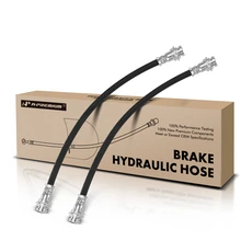 2 Pcs Rear Inner Brake Hydraulic Hose for 2006-2010 Hummer H3