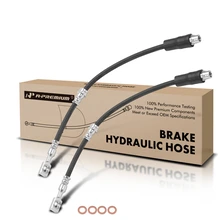 2 Pcs Front Brake Hydraulic Hose for 2001-2004 2006 2008 Chevrolet Astra