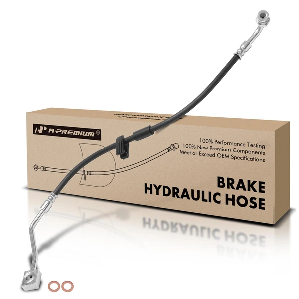 Front Passenger Brake Hydraulic Hose for Ford E-150 E-250 E-350 Super Duty