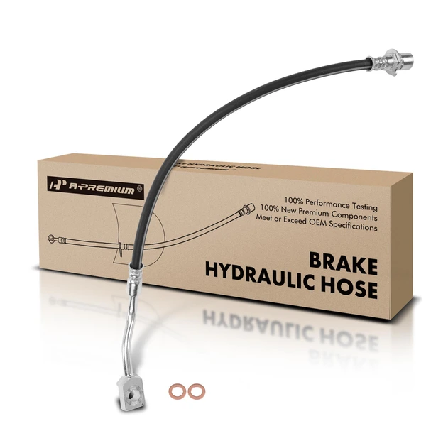 Rear Right Outer Brake Hydraulic Hose for Chevrolet Silverado 3500 HD 07-10 GMC