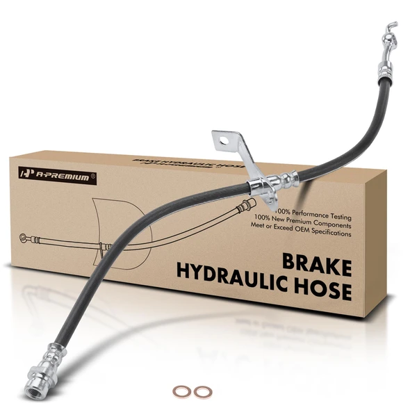 Front Passenger Brake Hydraulic Hose for 2011-2015 Hyundai Sonata