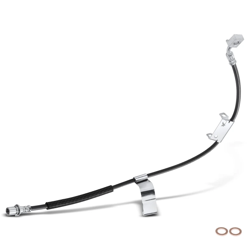 Front Driver Brake Hydraulic Hose for GMC Sierra Chevy Silverado 2500 3500 HD