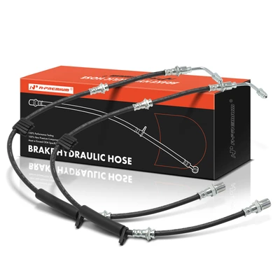2 Pcs Front Brake Hydraulic Hose