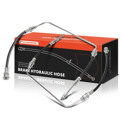 2 Pcs Rear Brake Hydraulic Hose