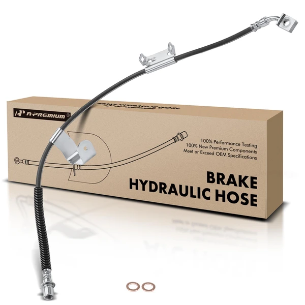 Front Passenger Brake Hydraulic Hose for 2008-2010 GMC Sierra 3500 HD