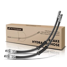 2 Pcs Front Brake Hydraulic Hose for 2010-2013 2015-2018 Mercedes-Benz S65 AMG