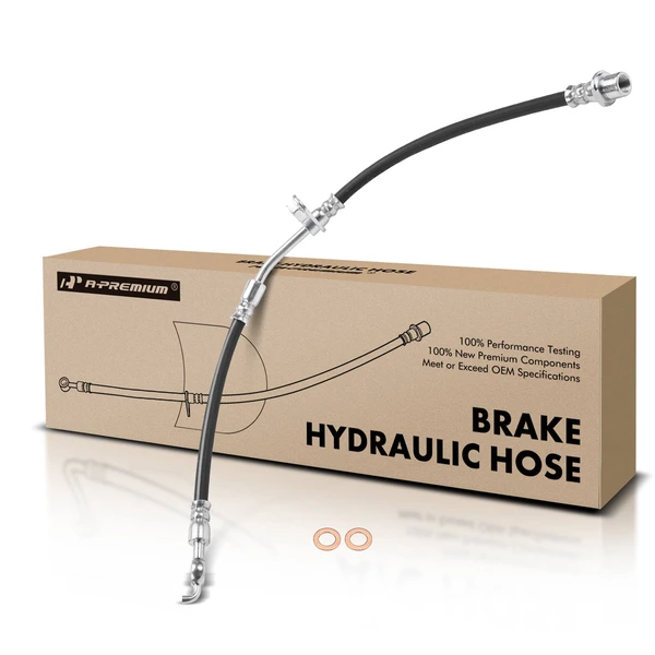 Front Driver Brake Hydraulic Hose for 2012-2017 Toyota Prius C