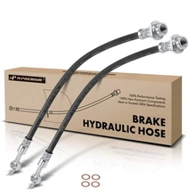 2 Pcs Rear Brake Hydraulic Hose
