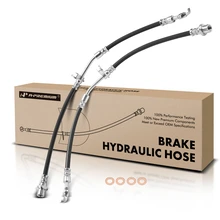 2 Pcs Front Brake Hydraulic Hose