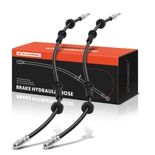 2 Pcs Front Brake Hydraulic Hose