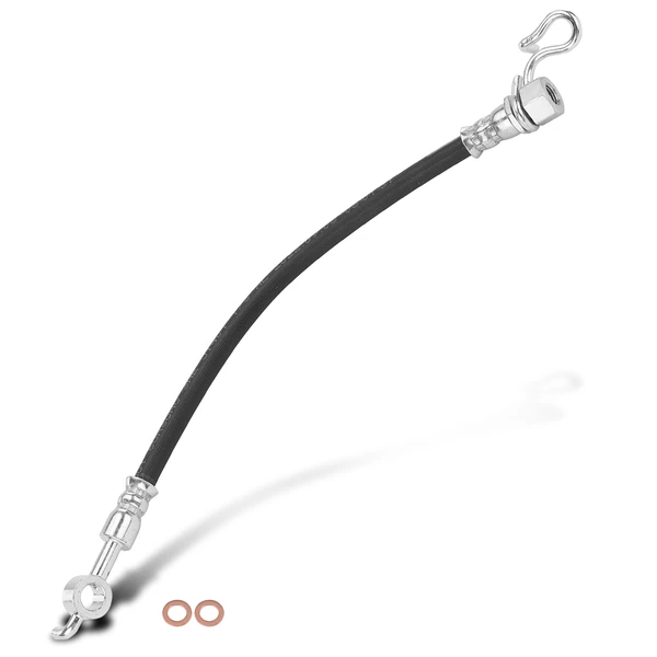 Rear Left Outer Brake Hydraulic Hose for Ford F-150 12-14 3.5L 3.7L 5.0L 6.2L