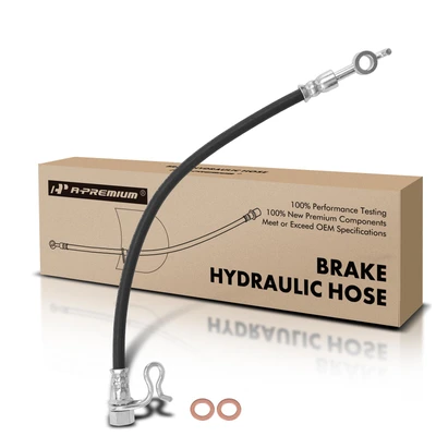 Rear Right Outer Brake Hydraulic Hose for 2013-2014 Ford Lobo