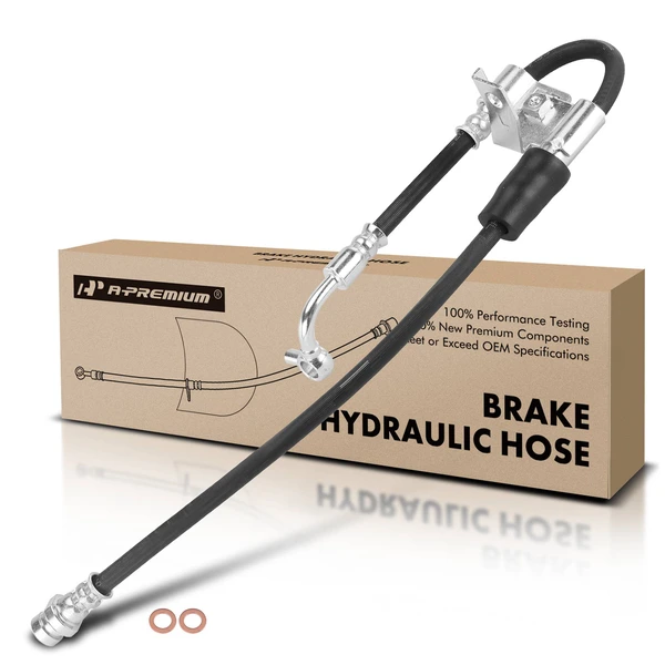 Front Driver Brake Hydraulic Hose for 2012-2013 Hyundai Veloster