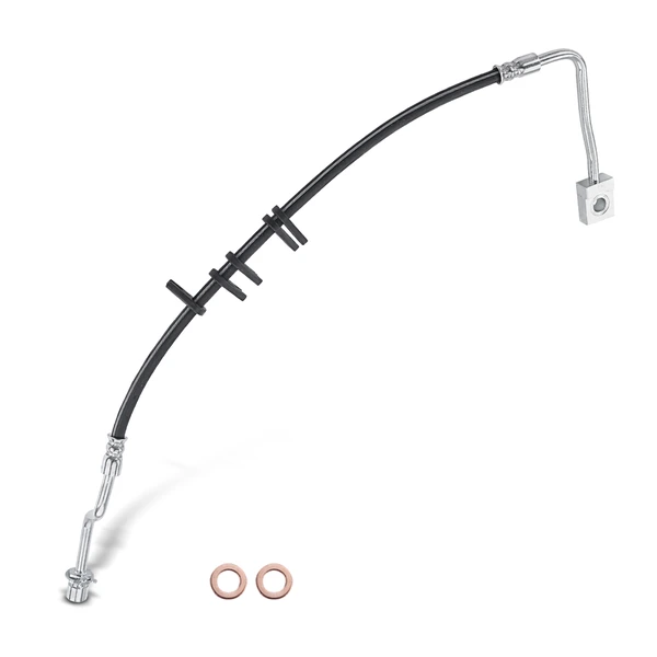 Rear Passenger Brake Hydraulic Line for Chevy Kodiak T7500 GMC Topkick Isuzu FTR