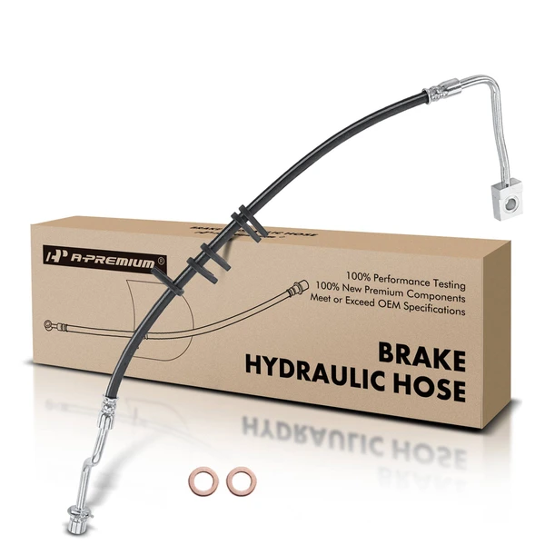 Rear Passenger Brake Hydraulic Line for Chevy Kodiak T7500 GMC Topkick Isuzu FTR