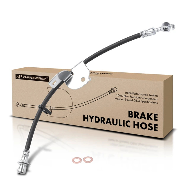 Front Passenger Brake Hydraulic Hose for 2012-2014 Ford F-150