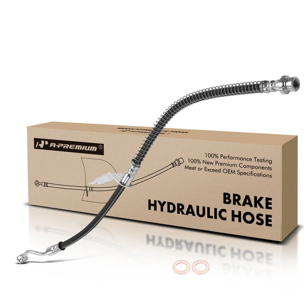 Front Driver Brake Hydraulic Hose for 2012-2017 Hyundai Accent