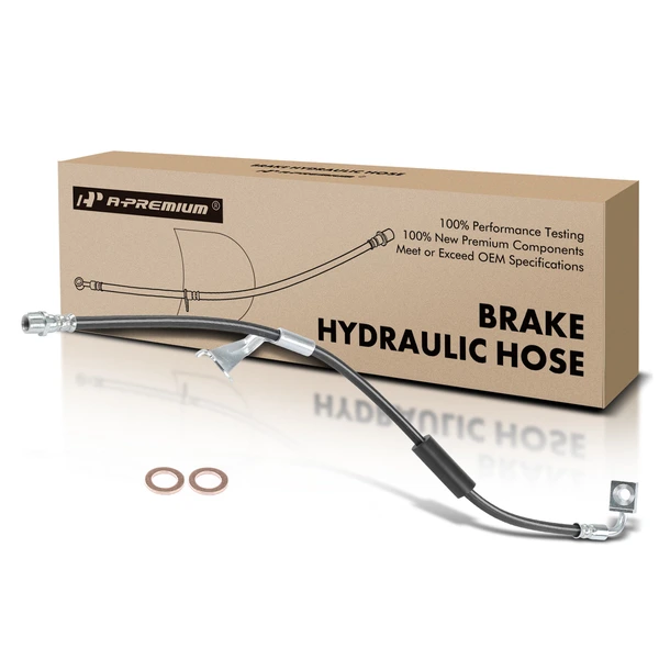 Front Driver Brake Hydraulic Hose for 2012-2013 Buick Regal