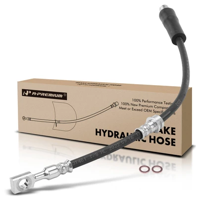 Front Driver or Passenger Outer Brake Hydraulic Hose