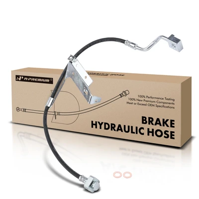 Front Driver Brake Hydraulic Hose for 2010-2016 Ford F-450 Super Duty