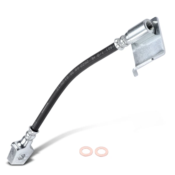 Rear Driver Brake Hydraulic Hose with Bracket for Ford F-450 Super Duty 2008