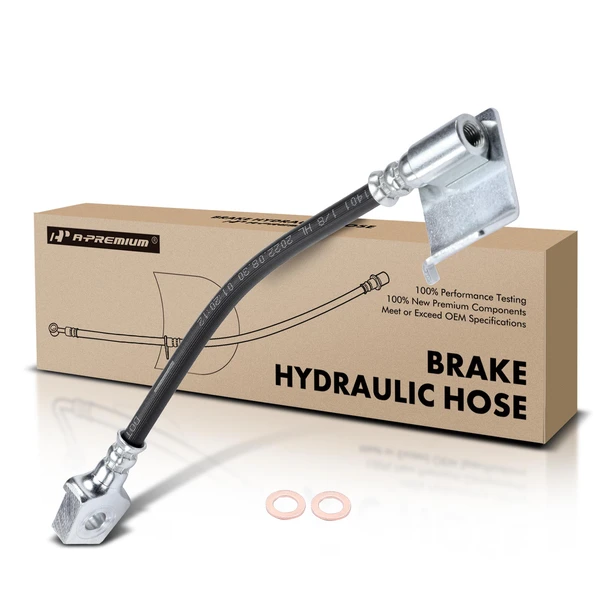 Rear Driver Brake Hydraulic Hose with Bracket for Ford F-450 Super Duty 2008