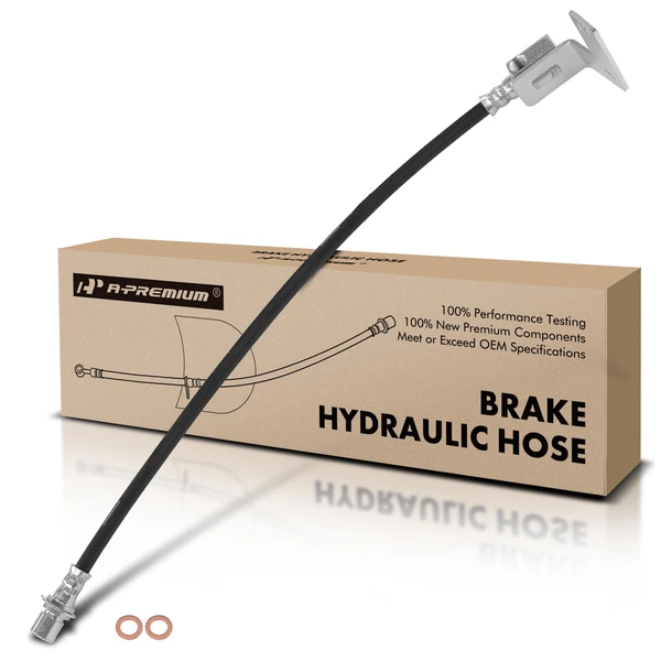 Rear Inner Brake Hydraulic Hose for 2011-2014 GMC Sierra 3500 HD