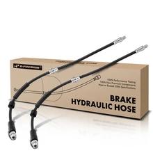 2 Pcs Front Brake Hydraulic Hose