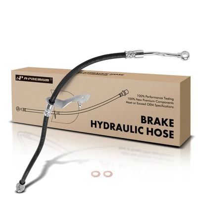 Front Passenger Brake Hydraulic Hose with Bracket