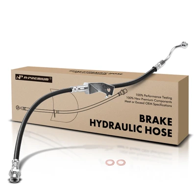 Front Driver Brake Hydraulic Hose with Bracket