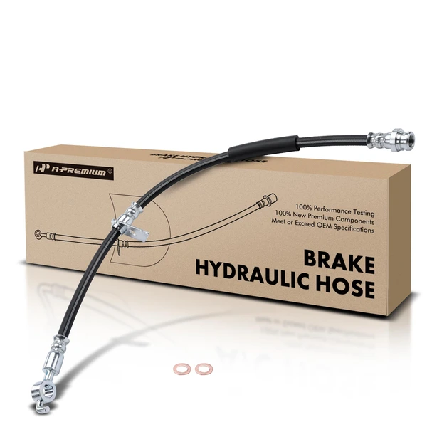 Front Driver Brake Hydraulic Hose for 2019-2020 Ford SSV Plug-In Hybrid