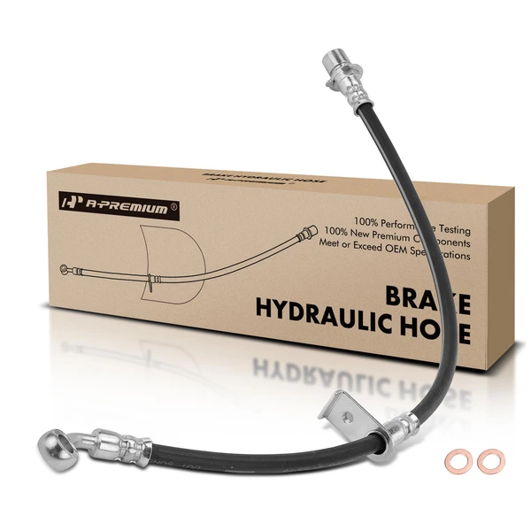 Rear Passenger Brake Hydraulic Hose for 2013-2016 GMC Terrain